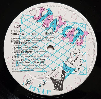 Stray Cats : Stray Cats (LP, Album)