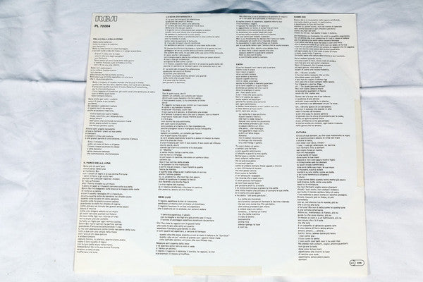 Lucio Dalla : Dalla (LP, Album, RE)