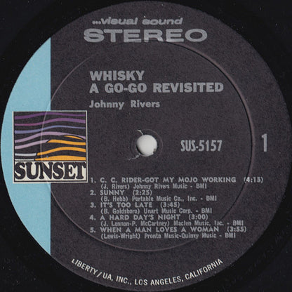 Johnny Rivers : Whisky À Go-Go Revisited (LP, Album, RP, Res)