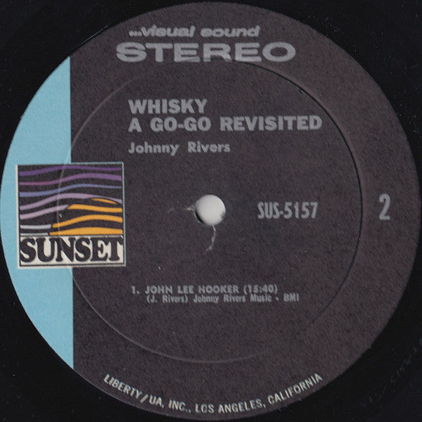 Johnny Rivers : Whisky À Go-Go Revisited (LP, Album, RP, Res)