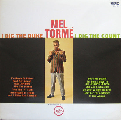 Mel Tormé : I Dig The Duke - I Dig The Count (LP, Album, RE)