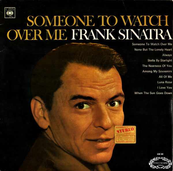 Frank Sinatra : Someone To Watch Over Me (LP, Comp)