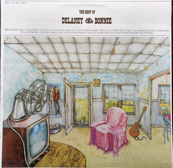 Delaney & Bonnie : The Best Of Delaney & Bonnie (LP, Comp, PR )