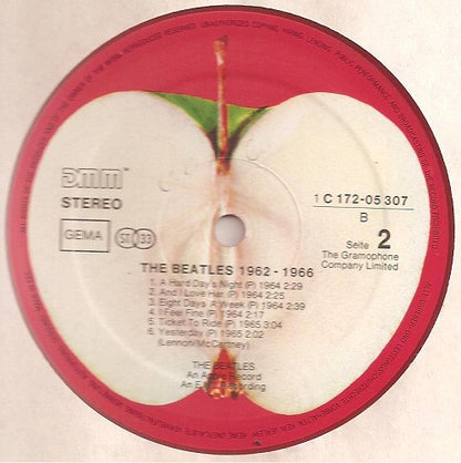 The Beatles : 1962-1966 (2xLP, Comp, RE, Red)