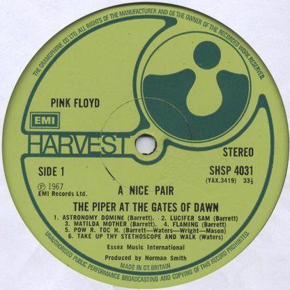 Pink Floyd : A Nice Pair (LP, Album, RE + LP, Album, RE + Comp, Pha)