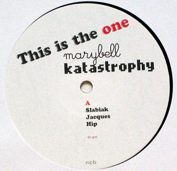 Marybell Katastrophy : This Is The One (10", EP, Ltd)