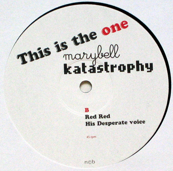 Marybell Katastrophy : This Is The One (10", EP, Ltd)