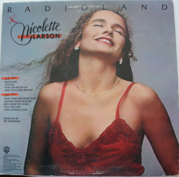 Nicolette Larson : Radioland (LP, Album, Jac)