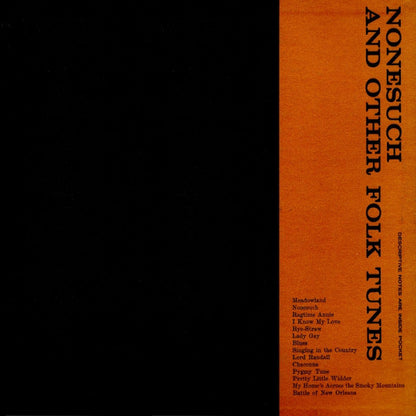 Pete Seeger And Frank Hamilton (3) : Nonesuch And Other Folk Tunes (LP)