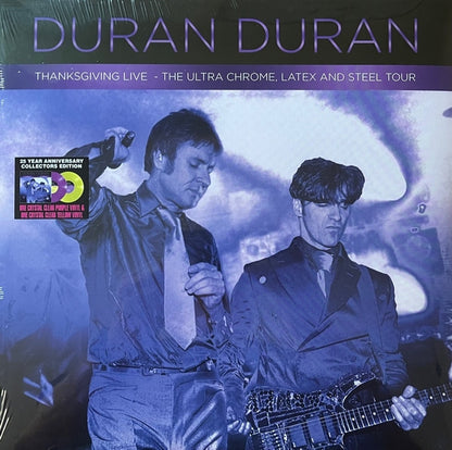 Duran Duran : Thanksgiving Live - The Ultra Chrome, Latex And Steel Tour (LP, Pur + LP, Yel + Album, RE)