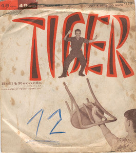 Jay Stevens (2) : Just A Little Too Much / Tiger (7", Styrene)