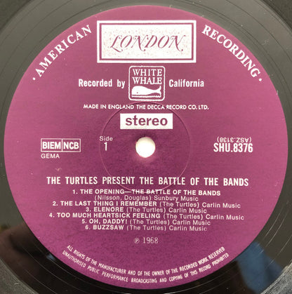 The Turtles : Present The Battle Of The Bands (LP, Album)