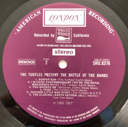 The Turtles : Present The Battle Of The Bands (LP, Album)