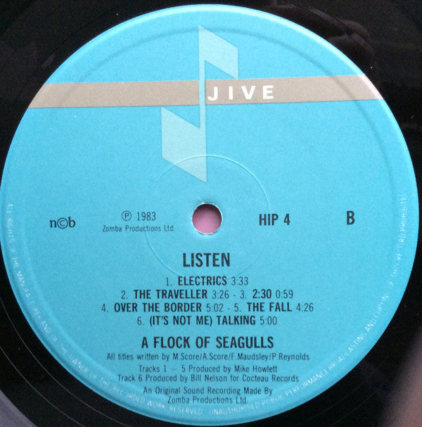 A Flock Of Seagulls : Listen (LP, Album)