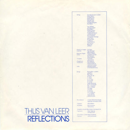 Thijs van Leer : Reflections (LP, Album)