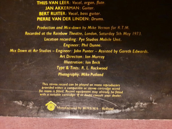 Focus (2) : Focus At The Rainbow (LP, Album, bla)