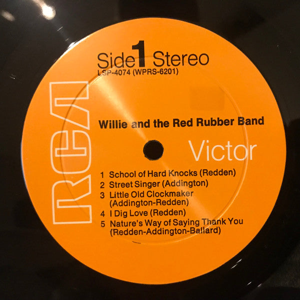 Willie And The Red Rubber Band : Willie And The Red Rubber Band (LP, Album)