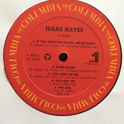 Isaac Hayes : U-Turn (LP, Album)
