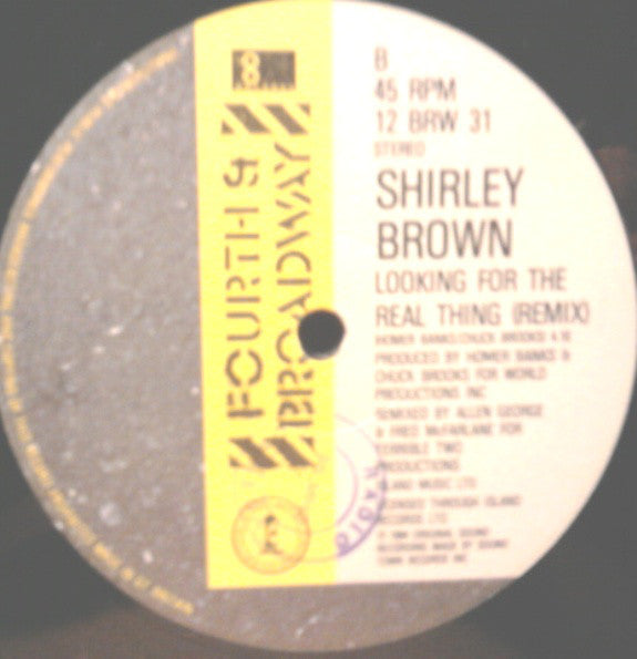 Shirley Brown : Boyfriend (12")