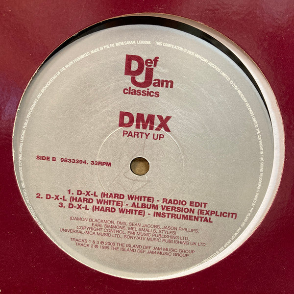 DMX : Party Up (12", RE)