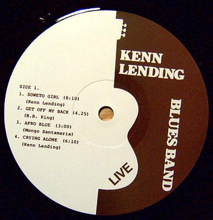 Kenn Lending Blues Band : Live (LP, Album)