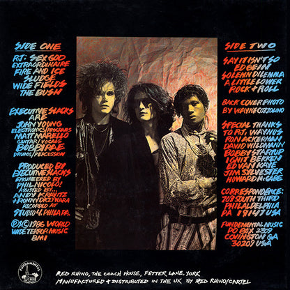 Executive Slacks : Fire & Ice (LP, Album)