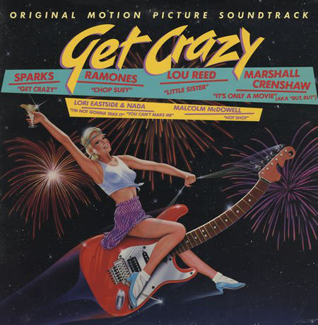 Various : Get Crazy (Original Motion Picture Soundtrack) (LP, Album)