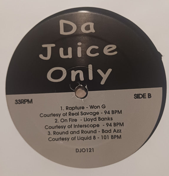 Various : Da Juice Only (12", Comp, Promo, Unofficial)