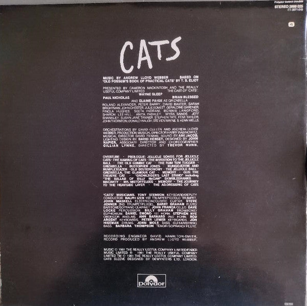 Andrew Lloyd Webber : Cats (2xLP)