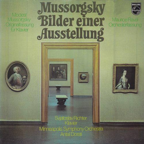 Modest Mussorgsky, Sviatoslav Richter, Minneapolis Symphony Orchestra, Antal Dorati : Bilder Einer Ausstellung (LP, Comp)