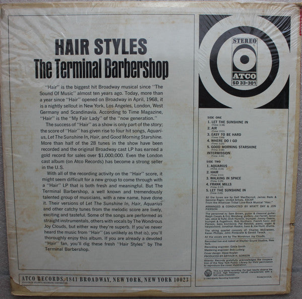 The Terminal Barbershop : Hair Styles (LP, Album)