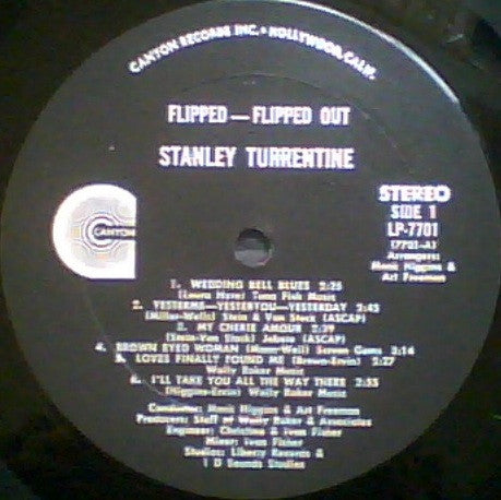 Stanley Turrentine : Flipped - Flipped Out (LP, Album)