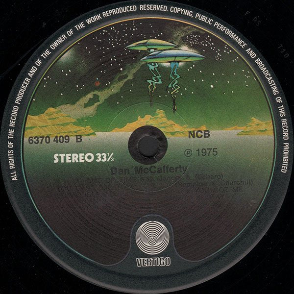Dan McCafferty : Dan McCafferty (LP, Album)