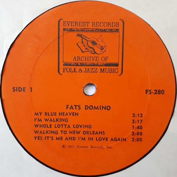 Fats Domino : Fats Domino (LP, Album, RE)