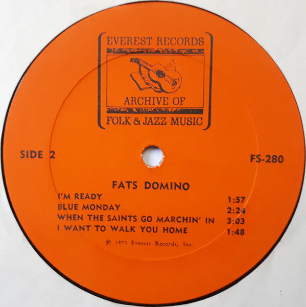 Fats Domino : Fats Domino (LP, Album, RE)