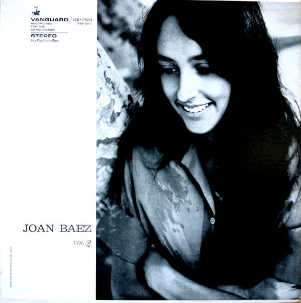 Joan Baez : Joan Baez Vol. 2 (LP, Album, RE)