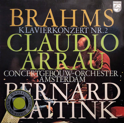 Johannes Brahms – Claudio Arrau, Concertgebouworkest, Bernard Haitink : Klavierkonzert Nr. 2 (LP, RP)