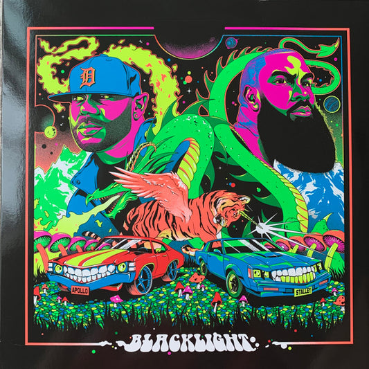 Apollo Brown & Stalley : Blacklight (LP, Album, Gre)