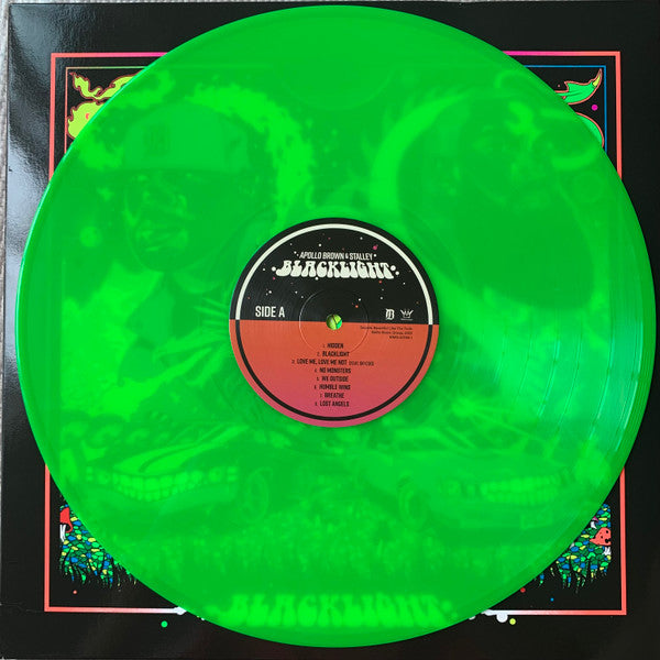 Apollo Brown & Stalley : Blacklight (LP, Album, Gre)
