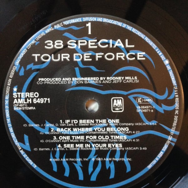 38 Special (2) : Tour De Force (LP, Album)