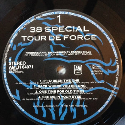 38 Special (2) : Tour De Force (LP, Album)