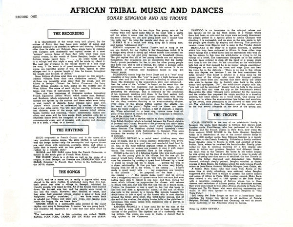 Various : Anthology Of Music Of Black Africa (3xLP + Box)