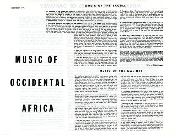 Various : Anthology Of Music Of Black Africa (3xLP + Box)