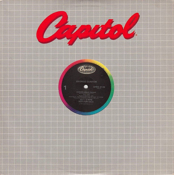 George Clinton : Quickie (12", Single, Promo)