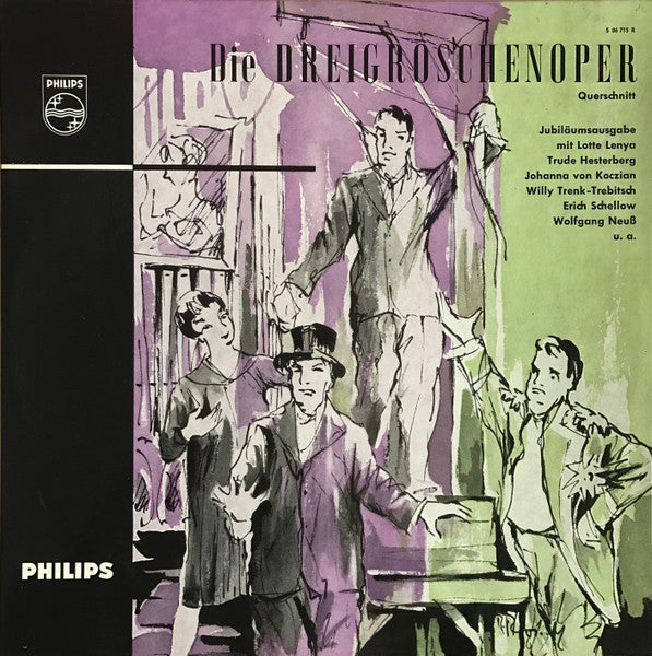 Kurt Weill, Bertolt Brecht, Lotte Lenya : Die Dreigroschenoper Querschnitt (10")
