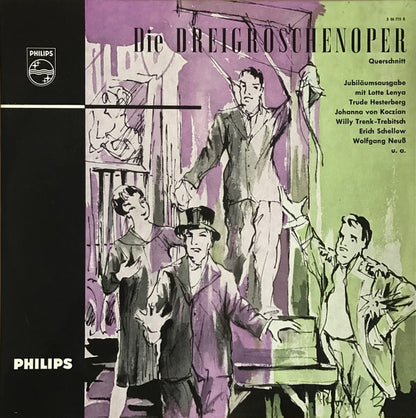 Kurt Weill, Bertolt Brecht, Lotte Lenya : Die Dreigroschenoper Querschnitt (10")