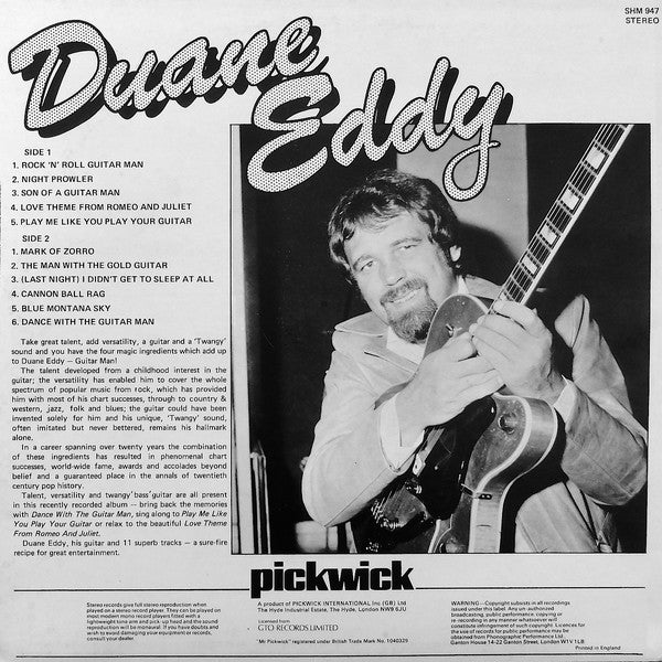 Duane Eddy : Guitar Man (LP, RE)