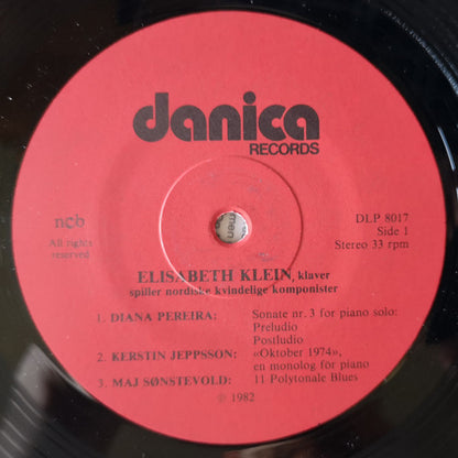 Elisabeth Klein : Kvinder I Musik = Women In Music (LP)