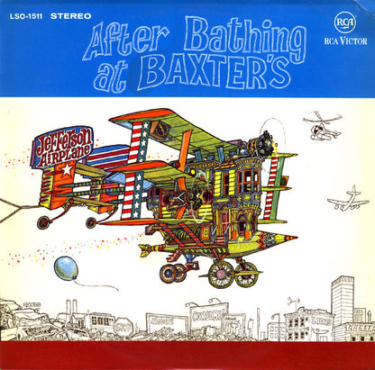 Jefferson Airplane : After Bathing At Baxter's (LP, Album)