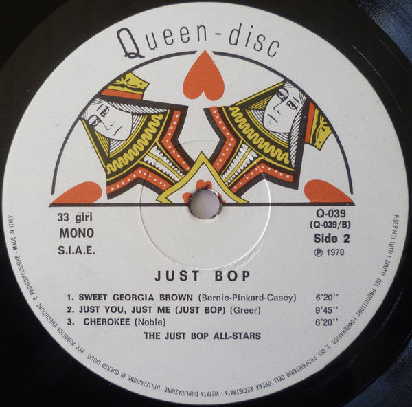 Various : Just Bop (LP, Comp)